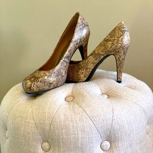 Mossimo Snakeskin Heels